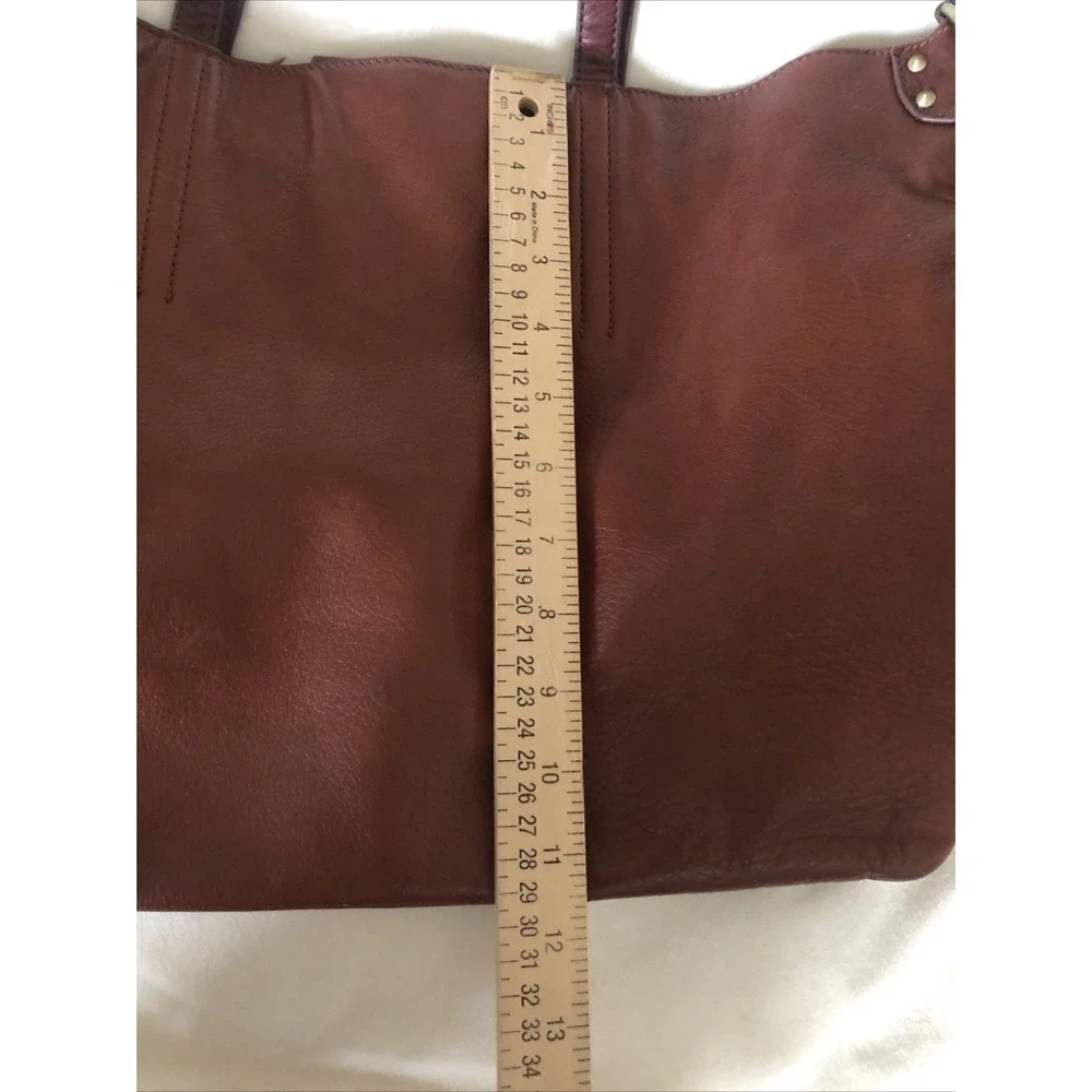 LUCKY BRAND Brown Leather Hobo Tote Shoulder Bag